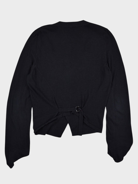 Ann Demeulemeester - cotton and cashmere cardigan - size 40