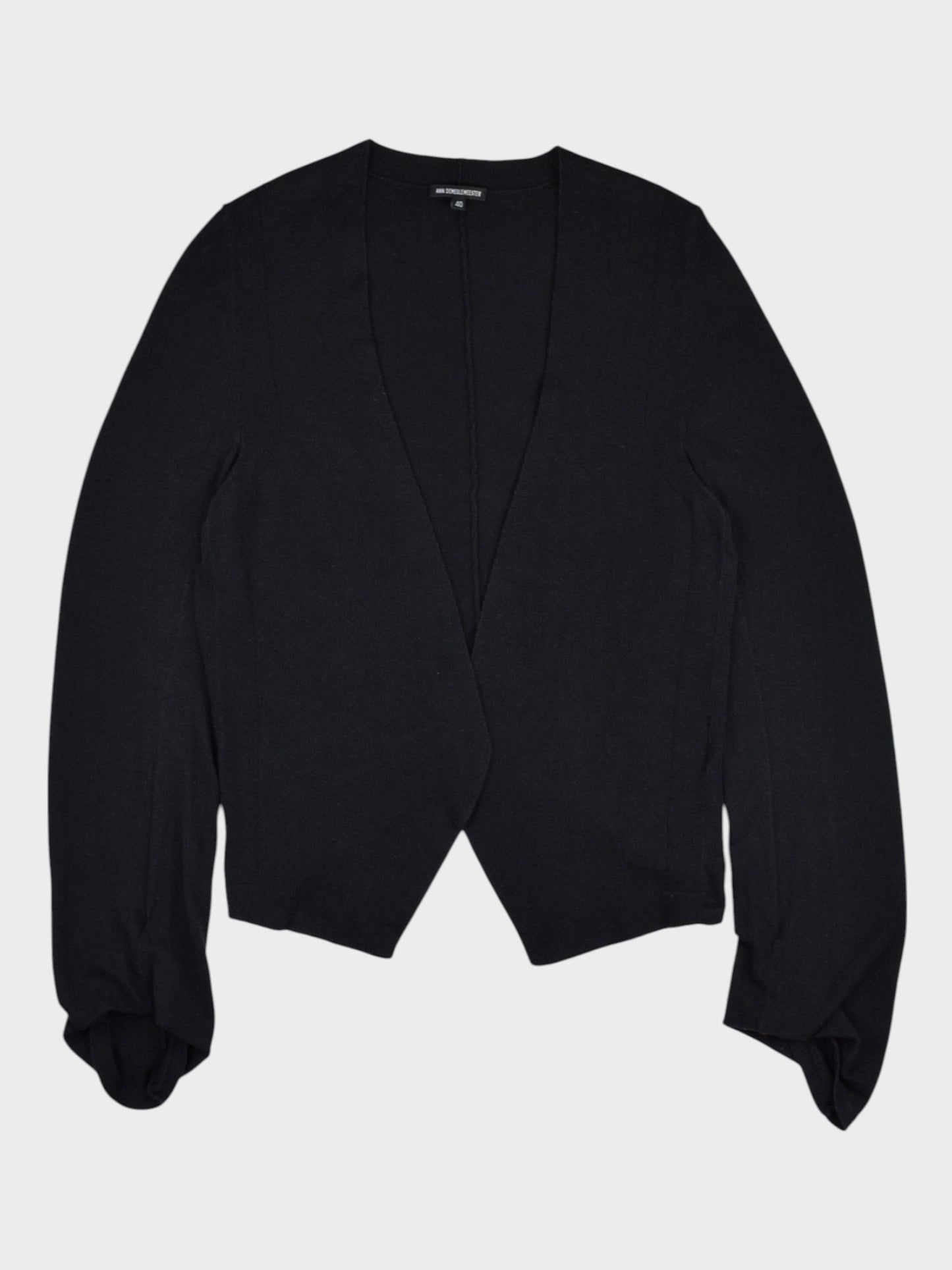 Ann Demeulemeester - cotton and cashmere cardigan - size 40
