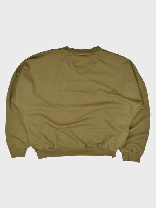 Gosha Rubchinskiy - S/S 2017 - Yin-Yang V-neck sweatshirt (green) - size XL