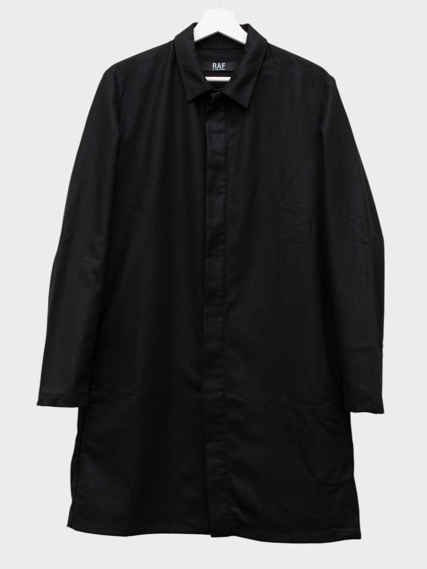 RAF by Raf Simons - A/W 2008 - lightweight wool coat - size S