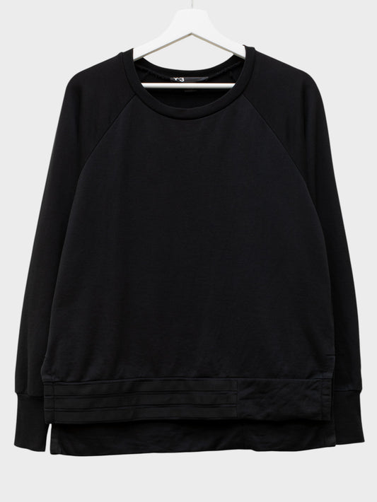 Y-3 - A/W 2015 - crewneck with back straps - women's size S