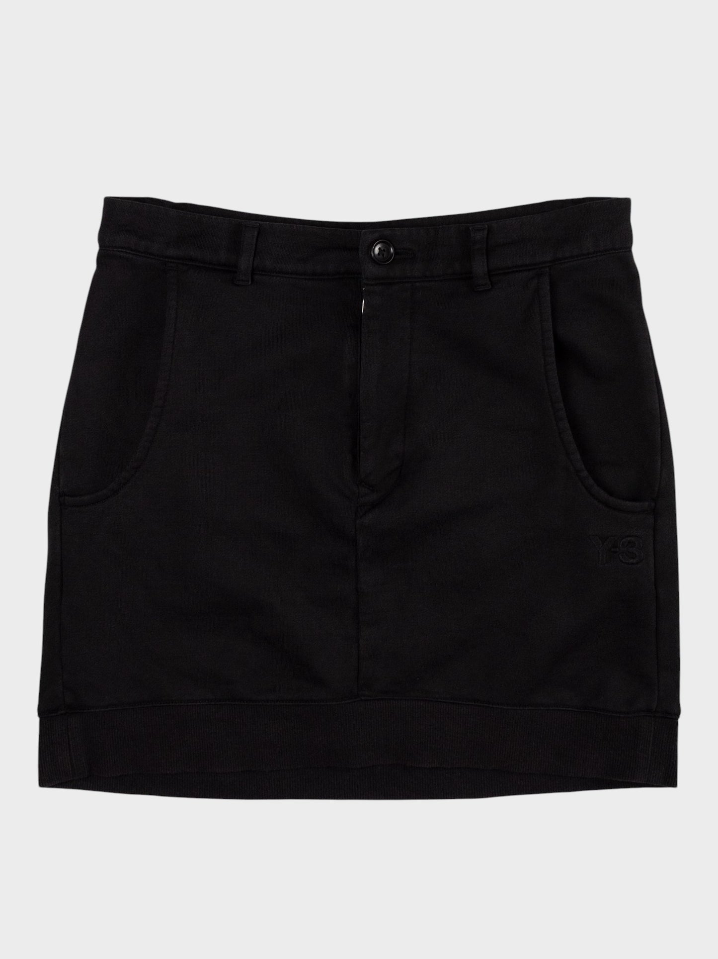 Y-3 - A/W 2012 - french terry mini skirt - size S