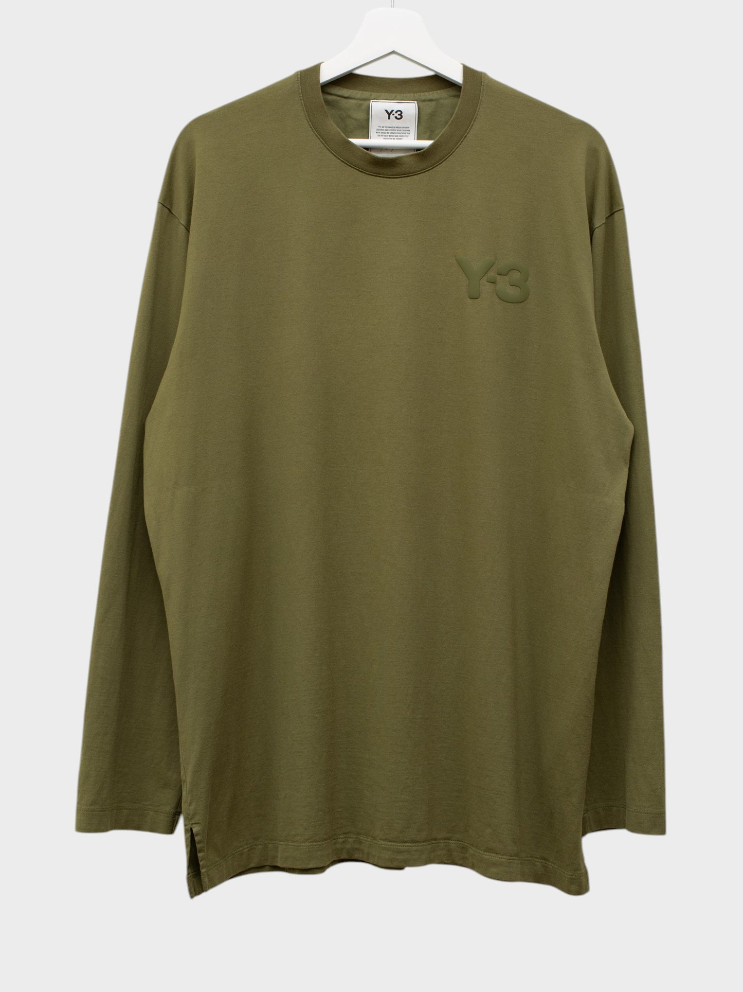 Y-3 - S/S 2020 - Classic Chest Logo Long Sleeve Tee (Kuwait) - size L