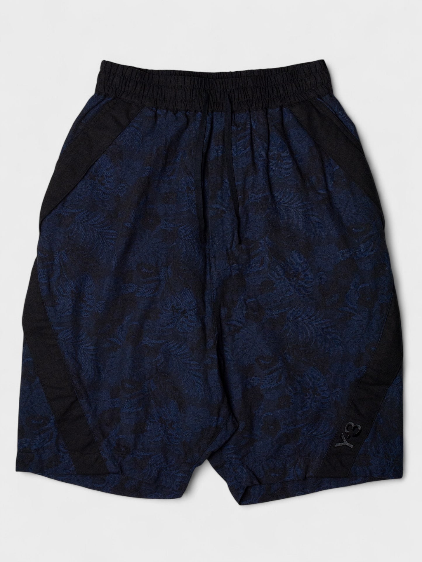 Y-3 - S/S 2015 - low crotch jacquard shorts - size S
