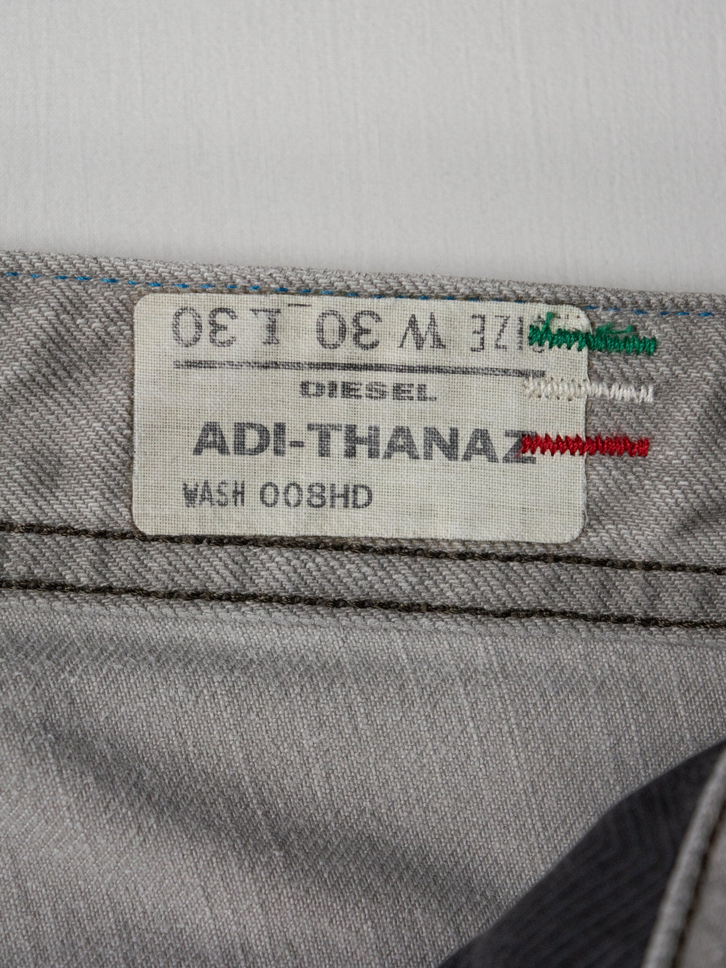 adidas Originals Denim by Diesel - 2008 - Adi-Thanaz low waist slim fit jeans - size 30