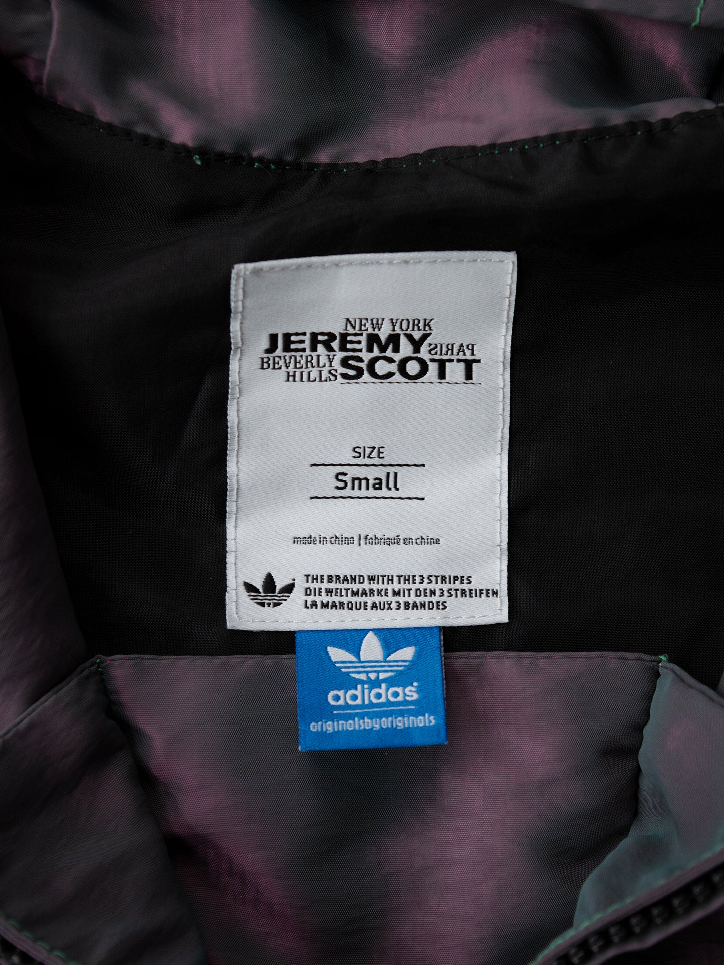 adidas Originals by Jeremy Scott - S/S 2009 - rainbow anorak - size S