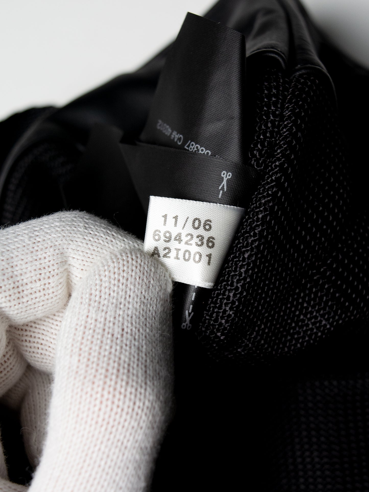 Y-3 - S/S 2007 - leather studded handbag