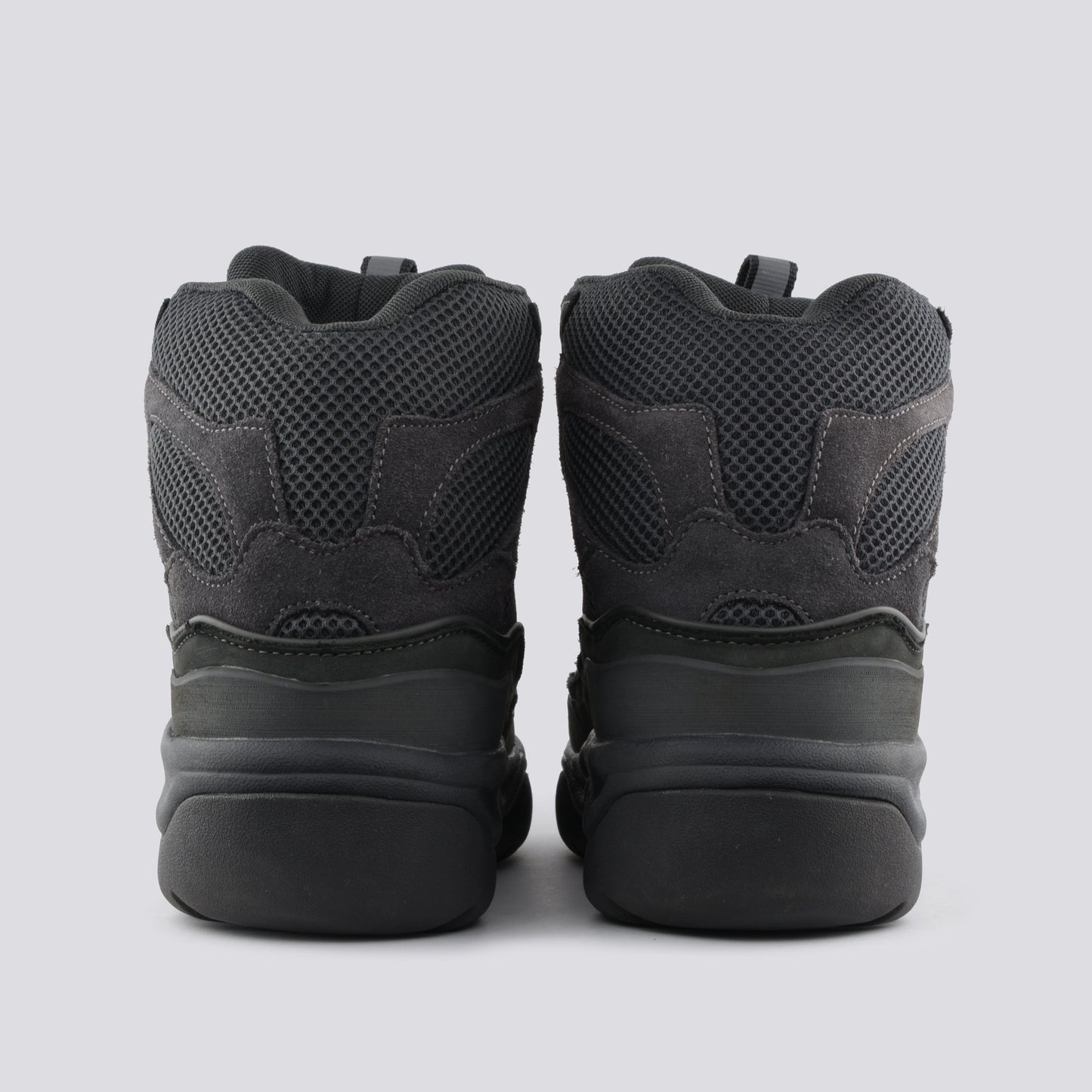 YEEZY Season 6 (2018) - Thick Suede, Mesh and Nubuck Desert Boot (Graphite) - size 41
