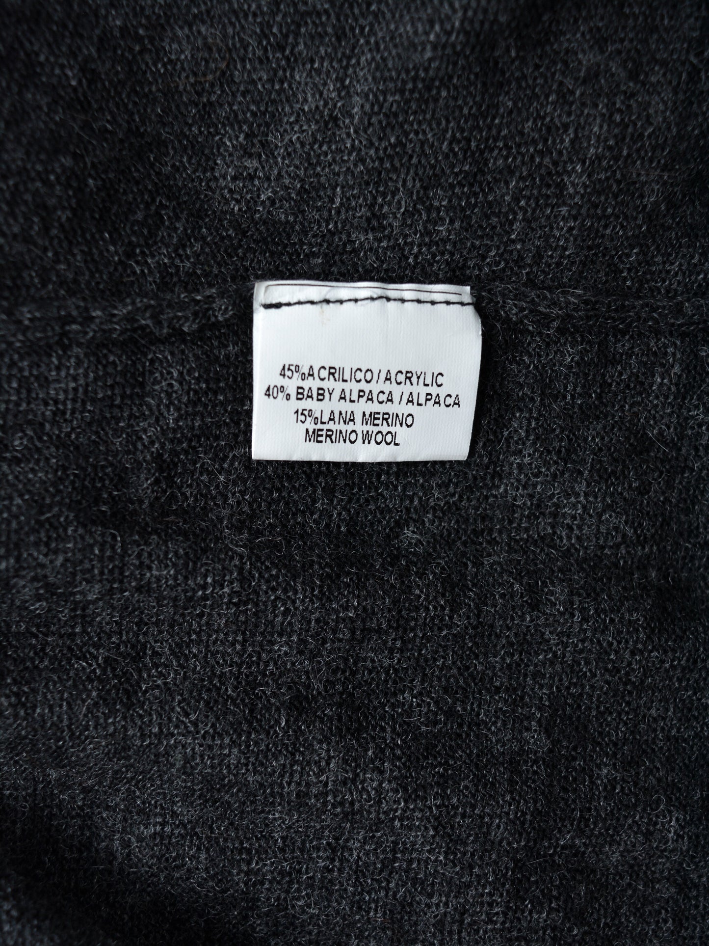 if only was true.... - baby alpaca double layer jacket