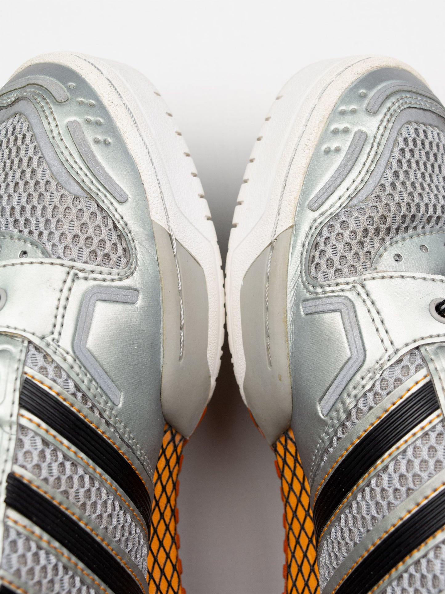 adidas Originals by Jeremy Scott - A/W 2012 - JS Wings 2.0 "Metallic Silver Mesh" - size 44 2/3