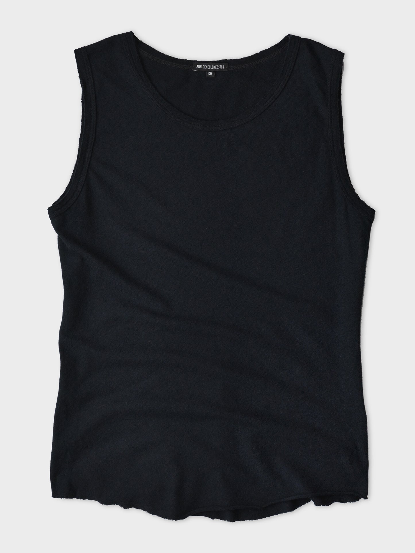 Ann Demeulemeester - distressed tank top - size 36