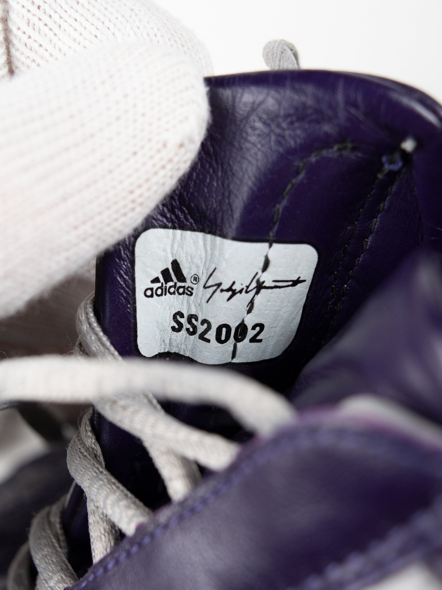 Adidas X Yohji Yamamoto - S/S 2002 - Prajna Lo (Eggplant/Aluminium) - size 44 2/3