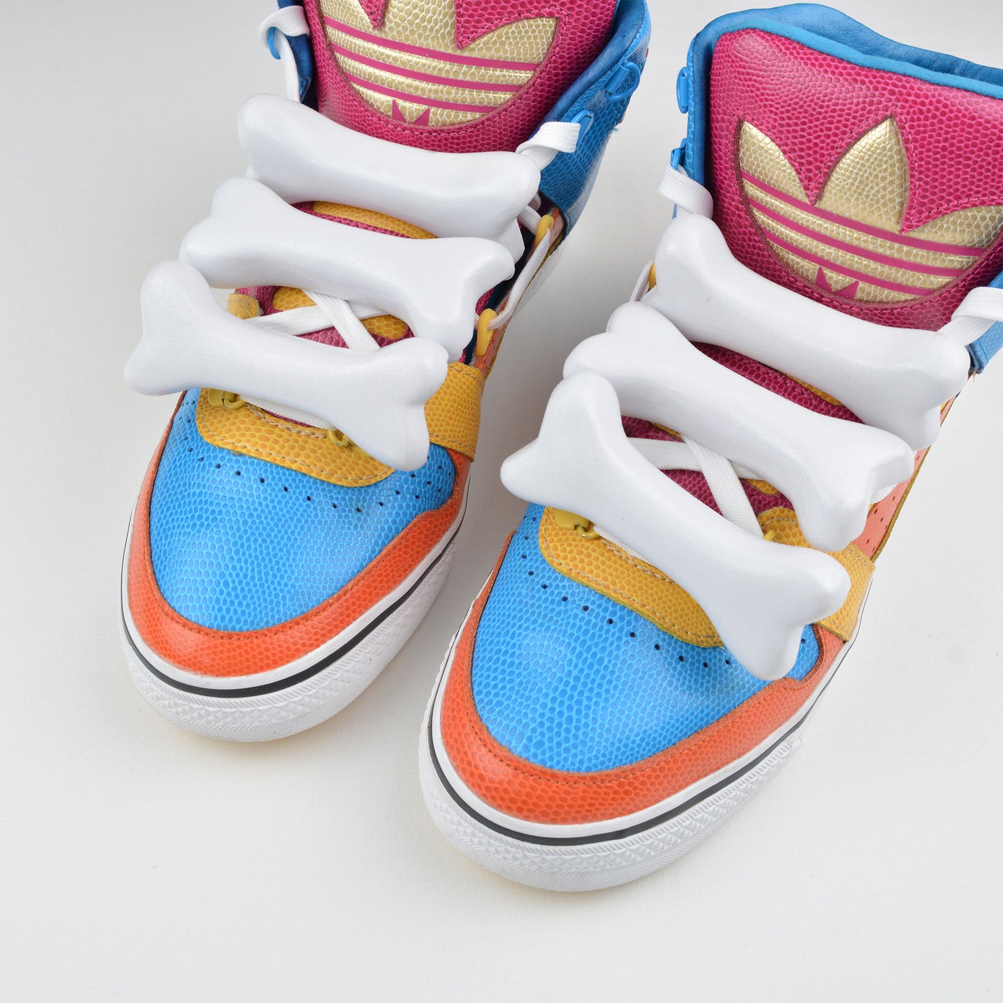 adidas Originals by Jeremy Scott - S/S 2014 - JS Bones Multicolor - size 40 2/3