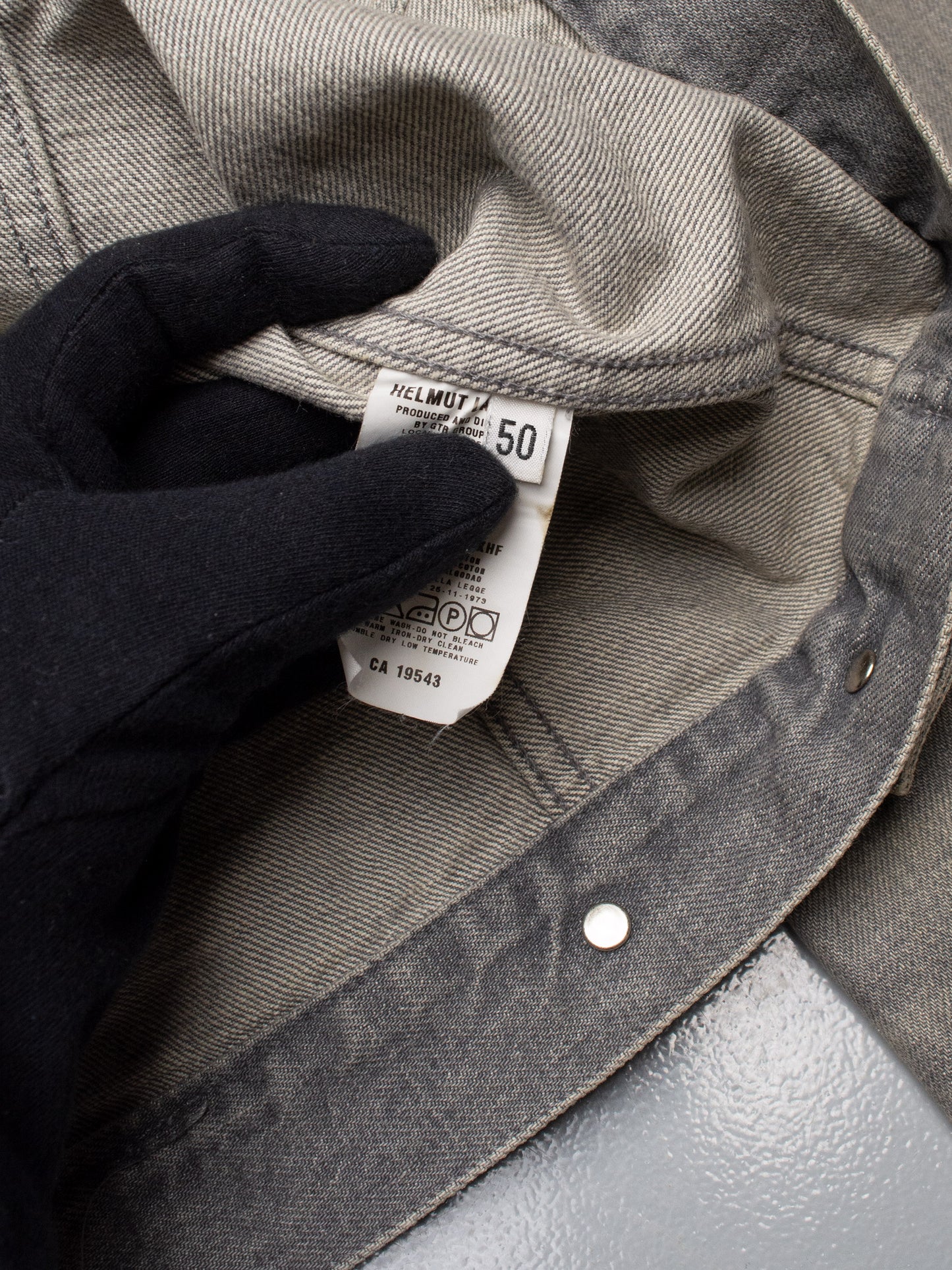 Helmut Lang Jeans - S/S 2000 - denim jacket - men's size 50