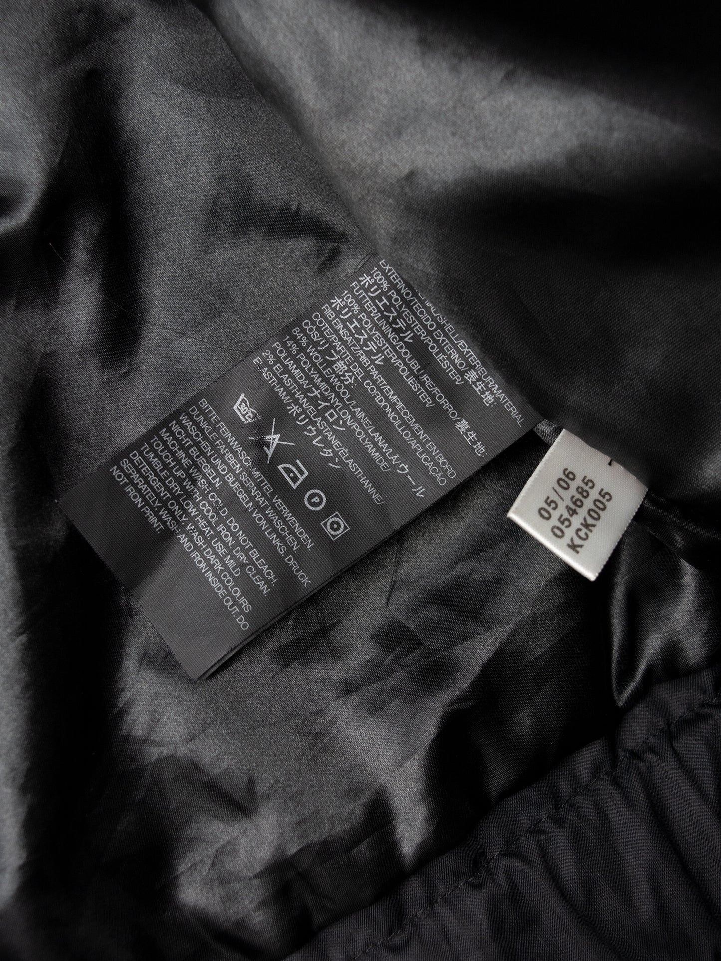 Y-3 - A/W 2006 - (women's) moto windbreaker with belt - size S