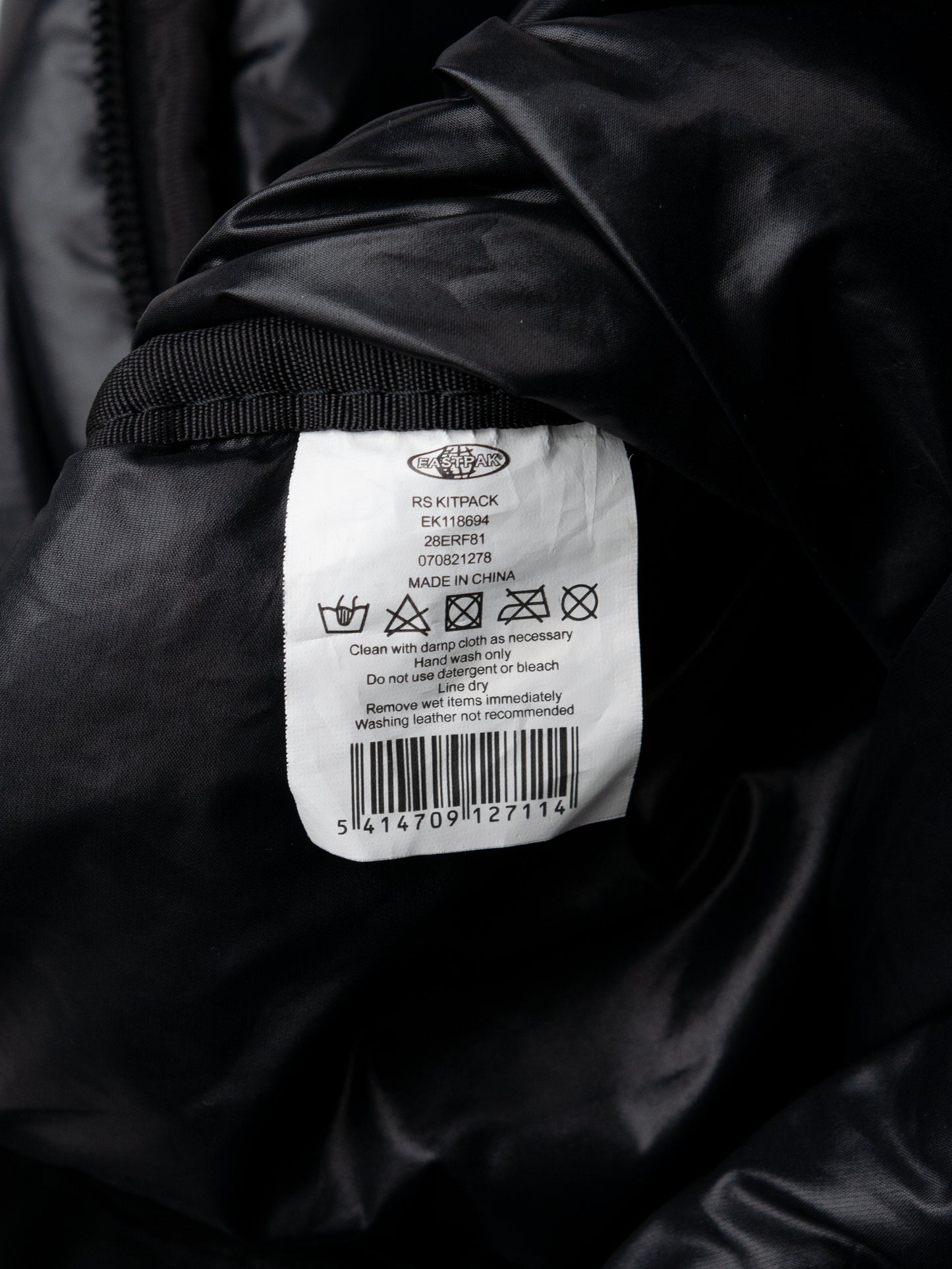 Eastpak X Raf Simons - A/W 2008 - Kitpack (Quilted Black)
