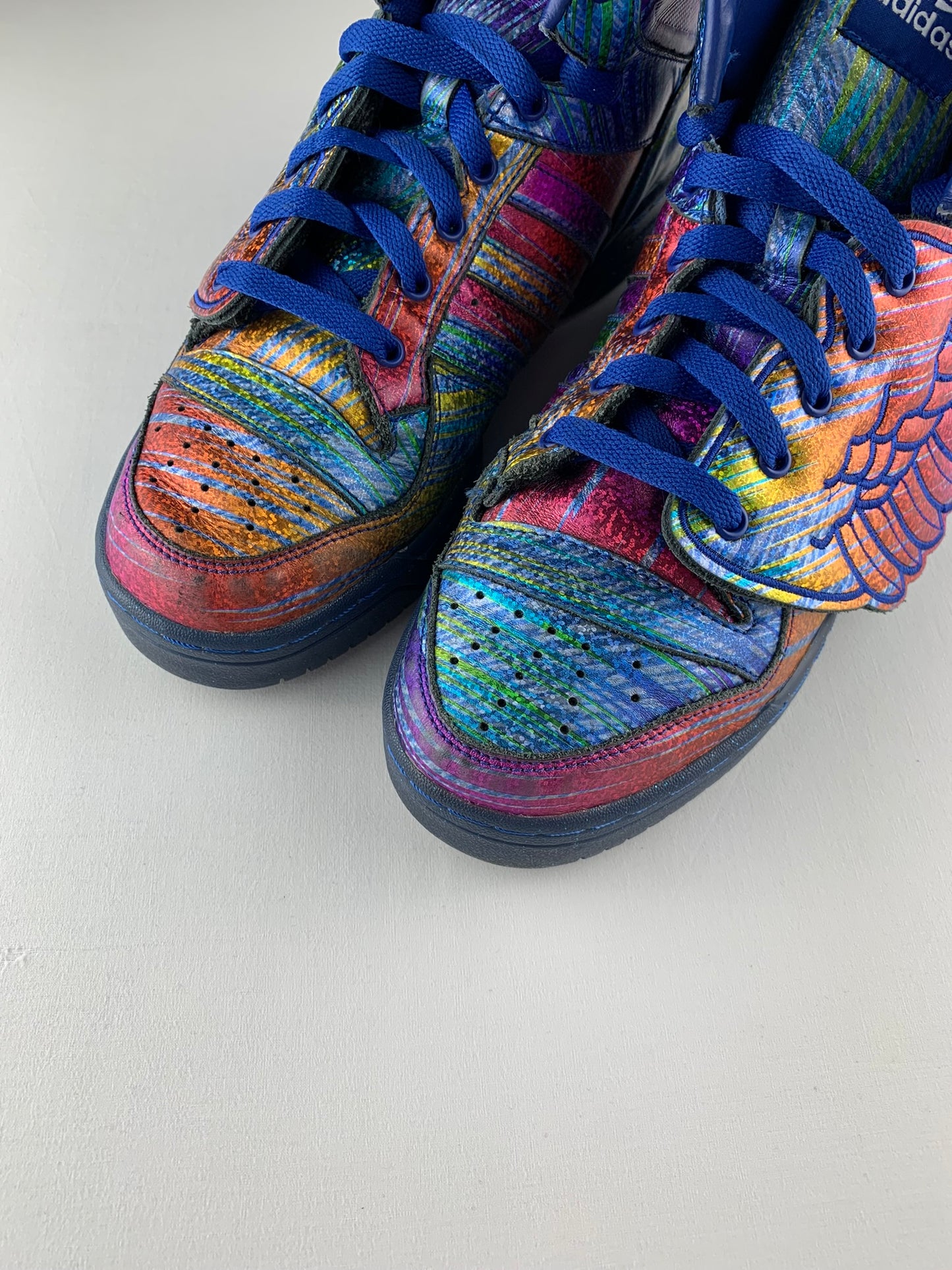 adidas Originals by Jeremy Scott - S/S 2013 - JS Wings "Hologram" - size 43 1/3