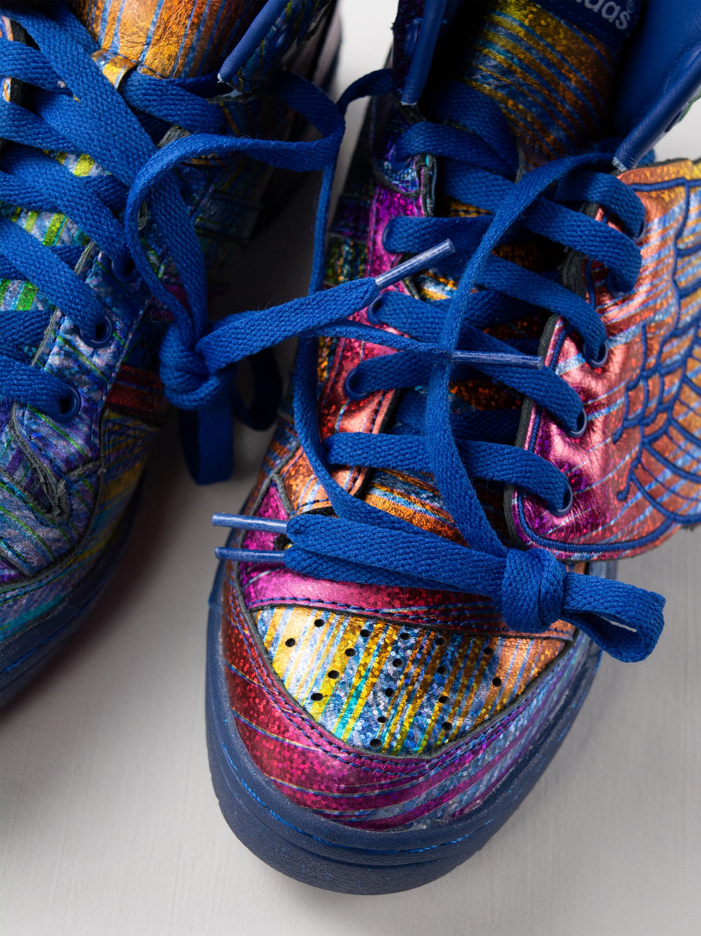 adidas Originals by Jeremy Scott - S/S 2013 - JS Wings "Hologram" - size 40 2/3