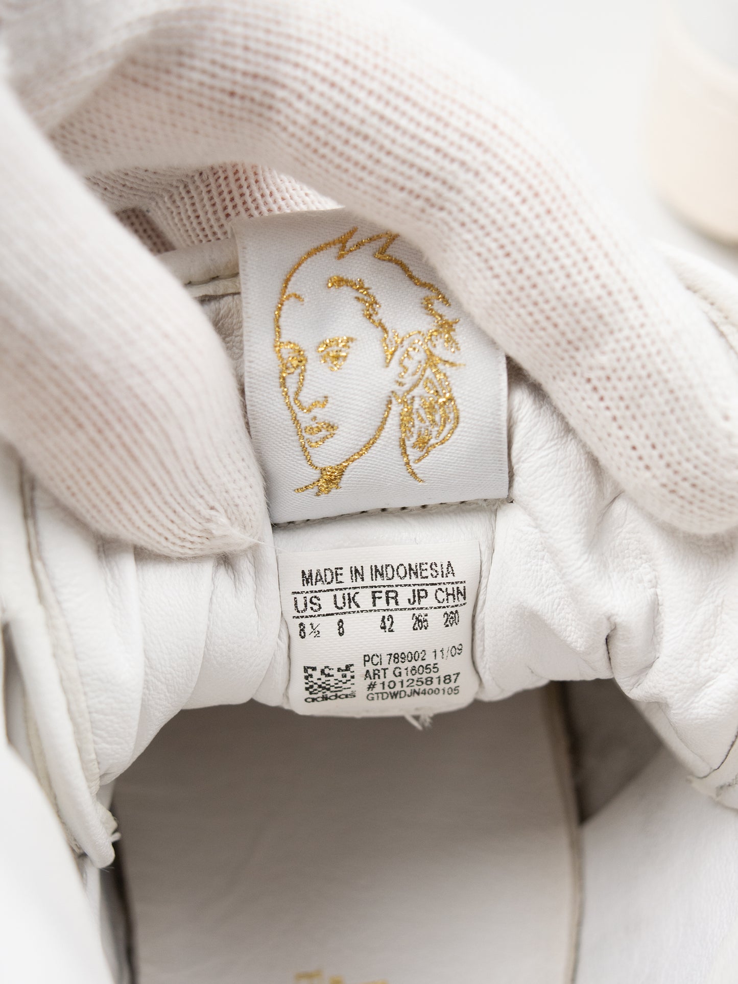 adidas Originals by Jeremy Scott - S/S 2010 - JS Wings (White/Gold) - size 42