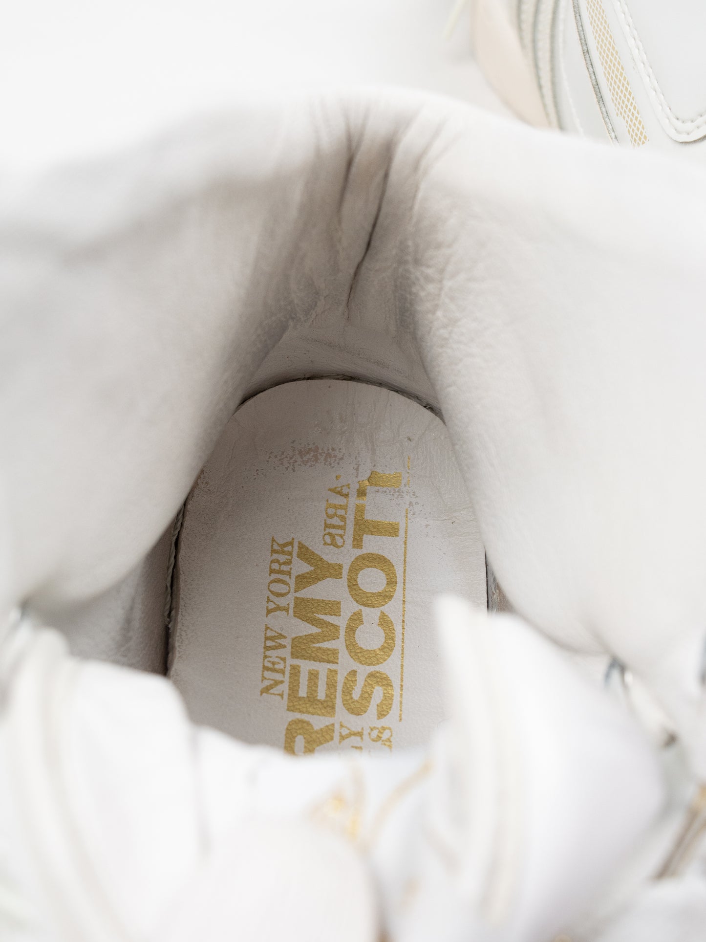 adidas Originals by Jeremy Scott - S/S 2010 - JS Wings (White/Gold) - size 42
