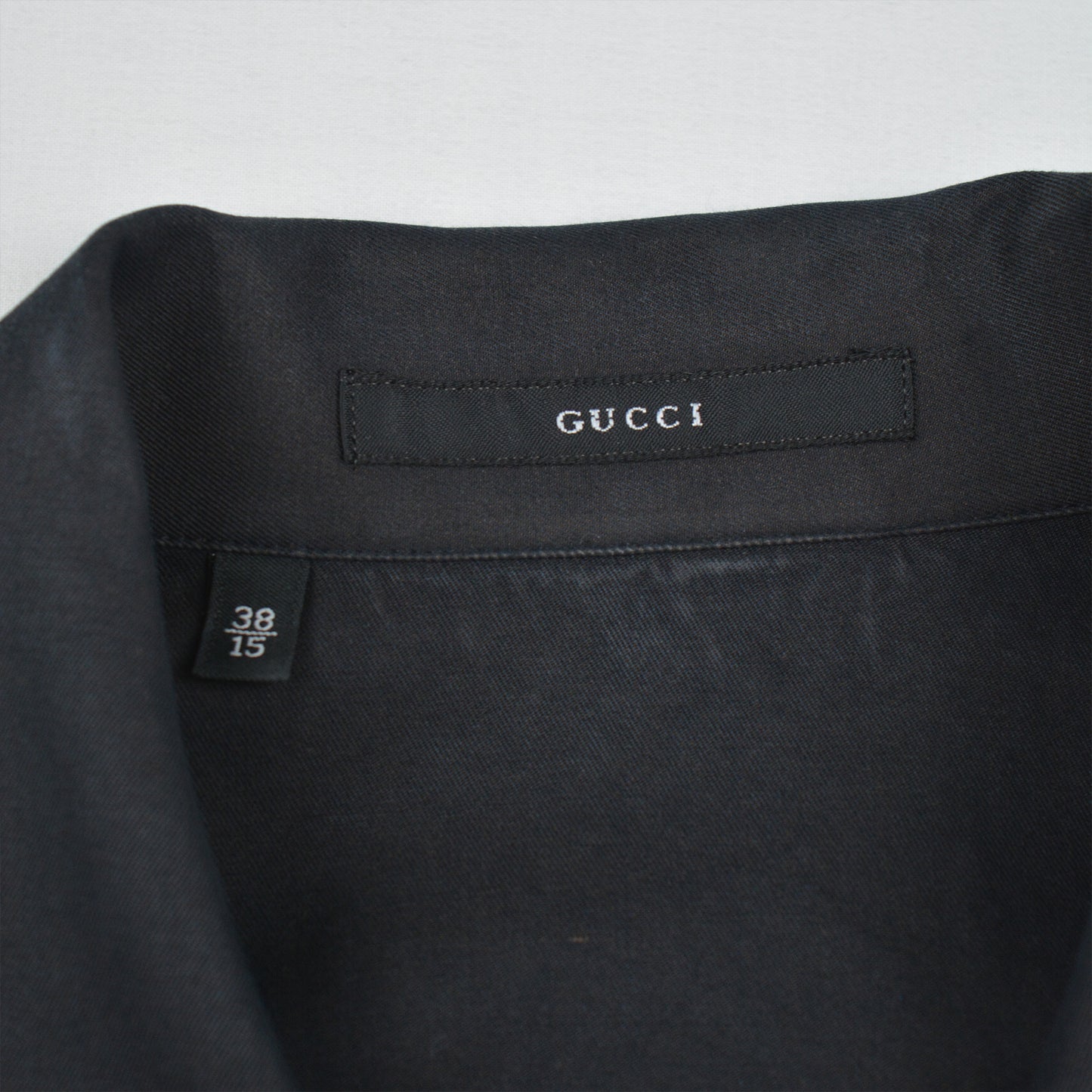 Gucci - S/S 1999 - thick cotton military shirt - size 38