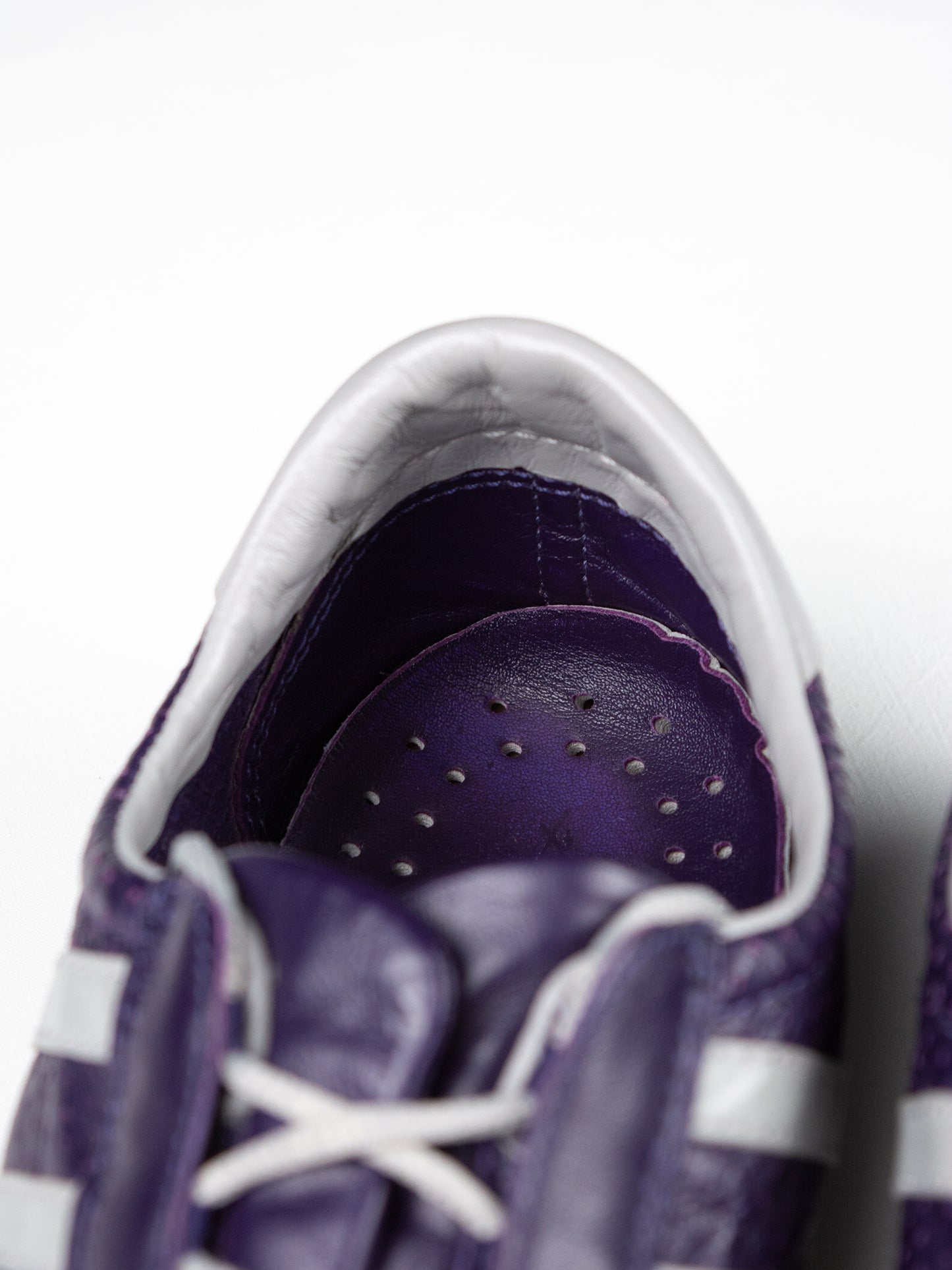 Adidas X Yohji Yamamoto - S/S 2002 - Prajna Lo (Eggplant/Aluminium) - size 44 2/3