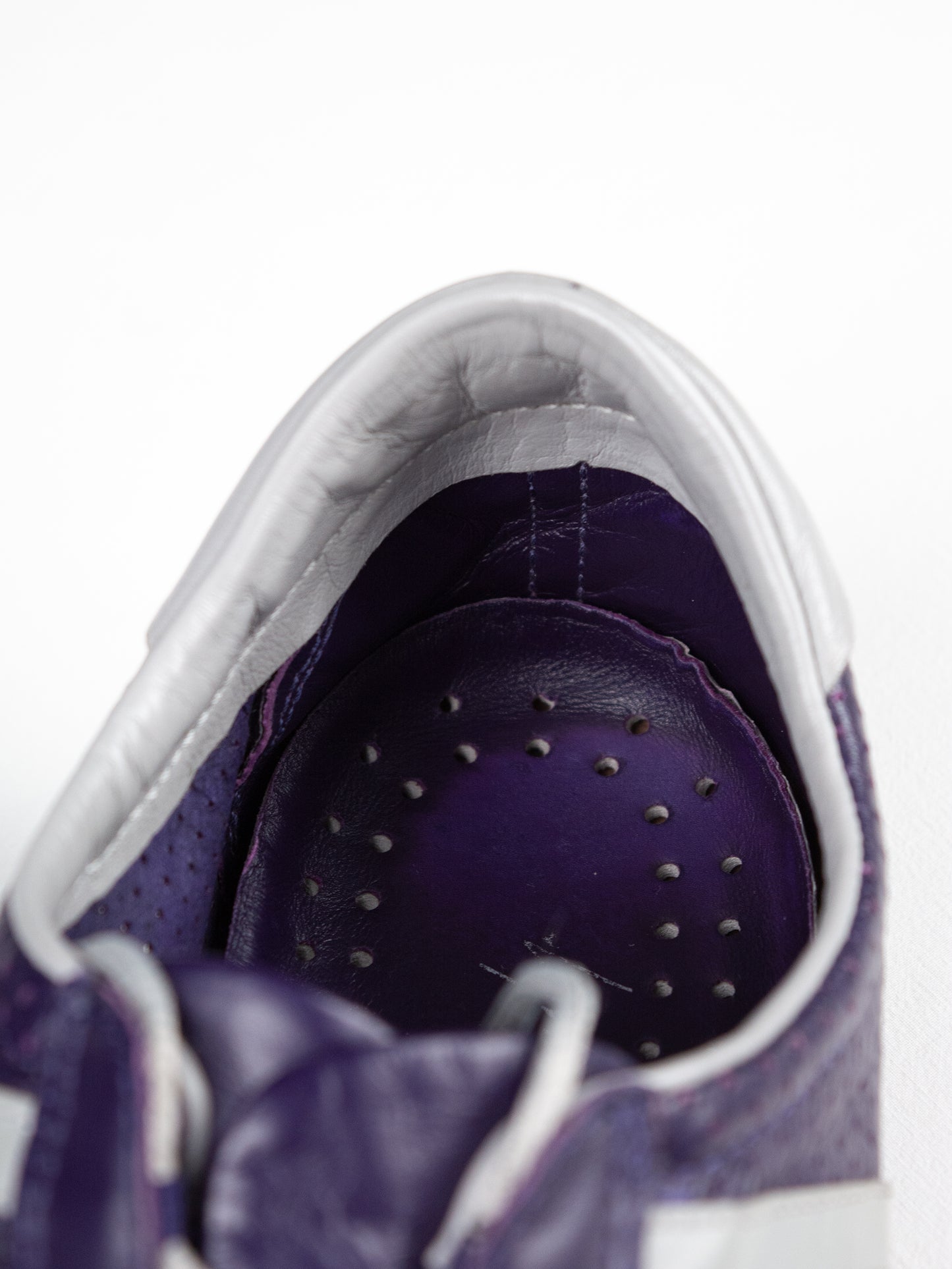 Adidas X Yohji Yamamoto - S/S 2002 - Prajna Lo (Eggplant/Aluminium) - size 44 2/3