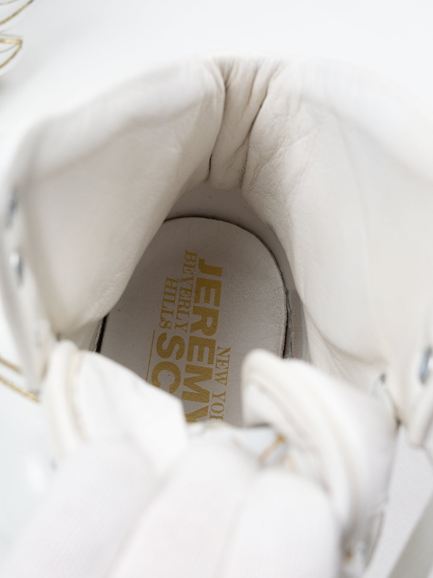 adidas Originals by Jeremy Scott - S/S 2010 - JS Wings (White/Gold) - size 42