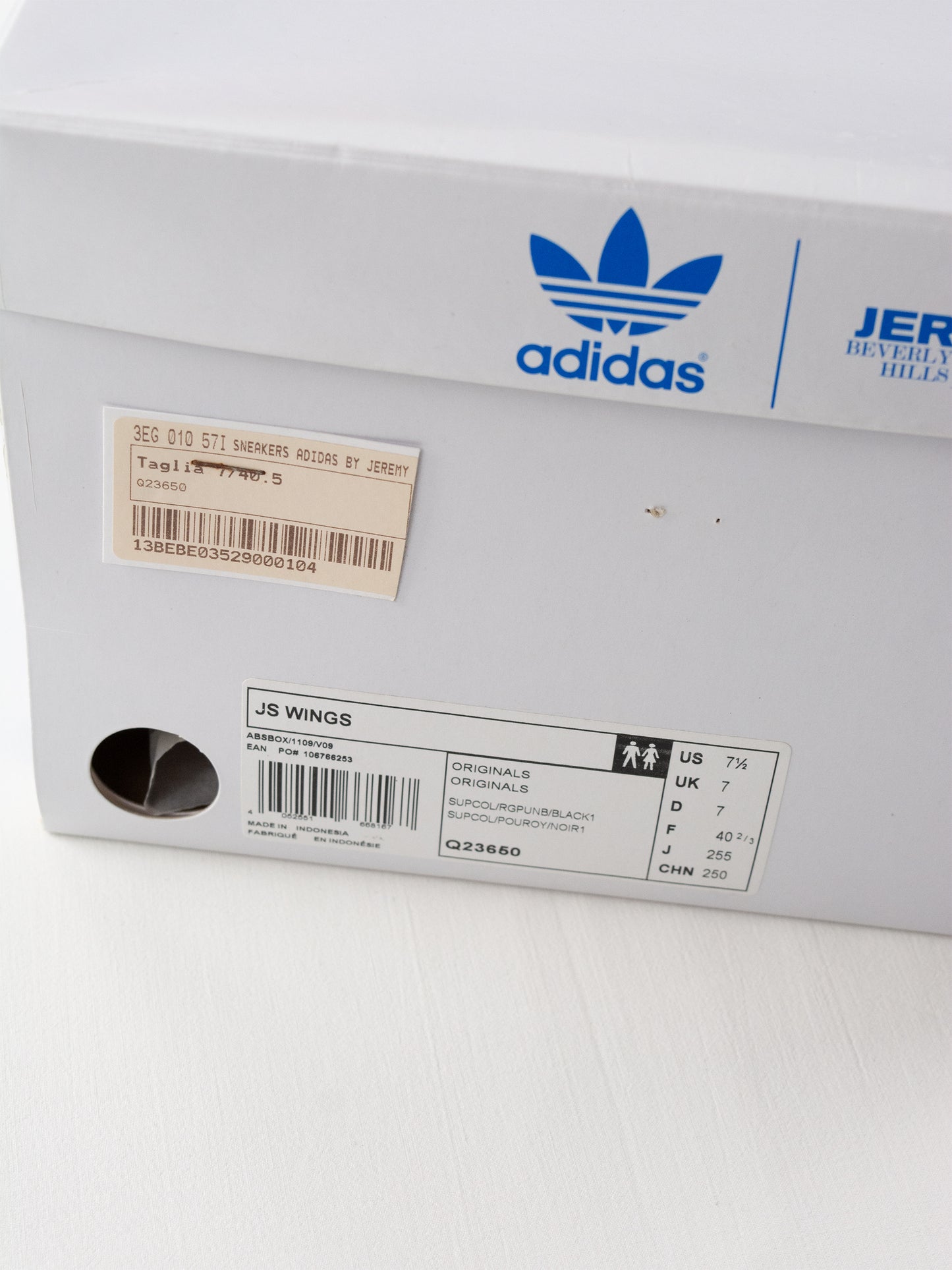 adidas Originals by Jeremy Scott - S/S 2013 - JS Wings "Hologram" - size 40 2/3