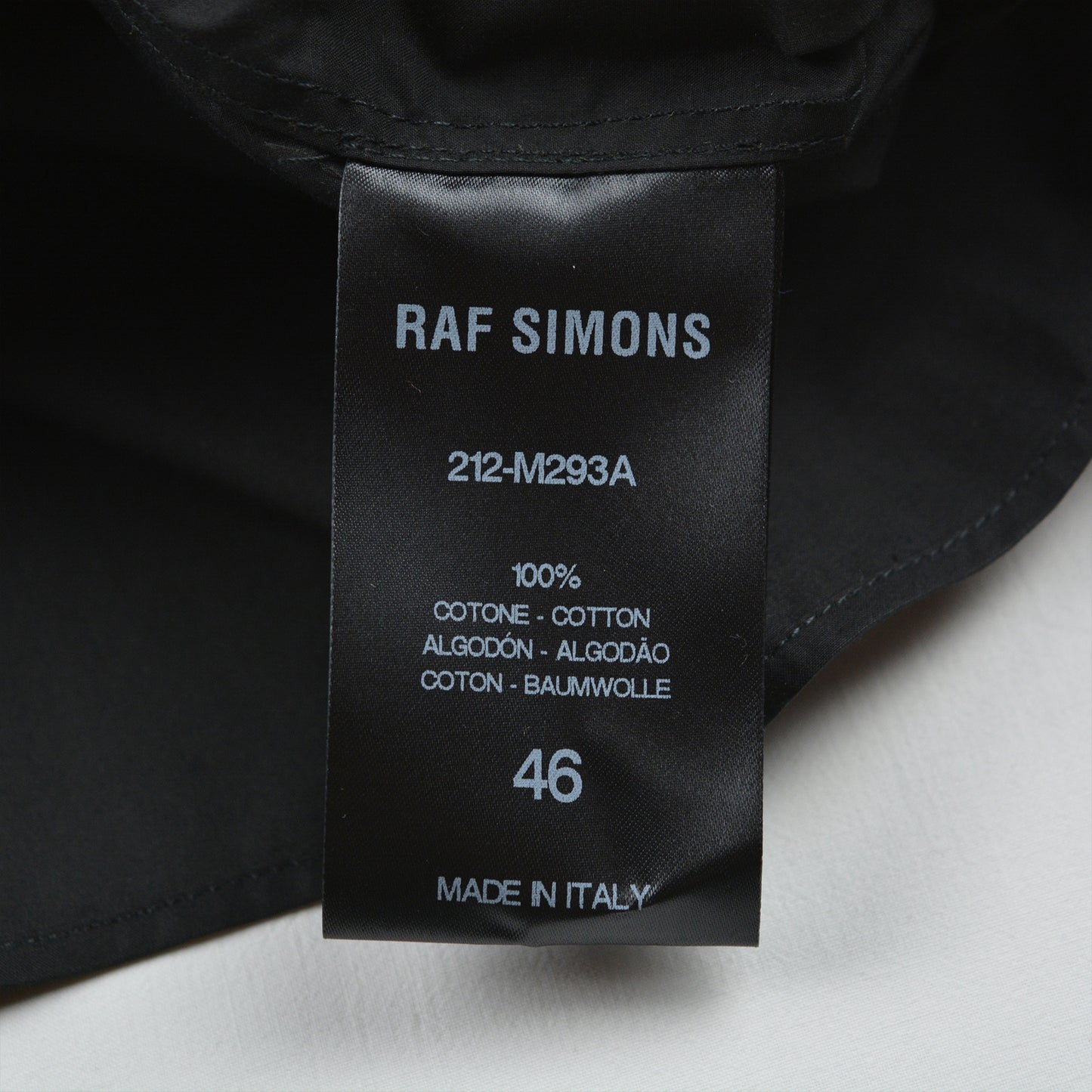 Raf Simons - A/W 2021 - Gothic Big Fit Shirt - size 46