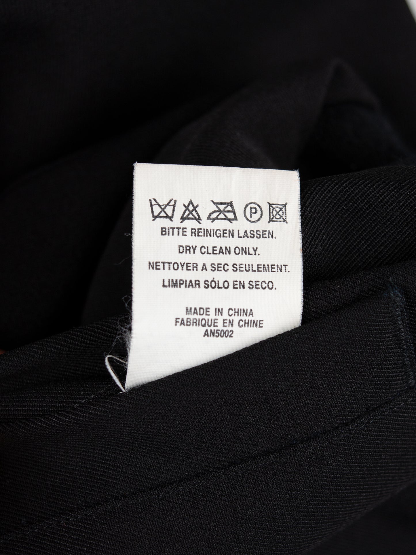 Y-3 X Saeko Tsuemura - A/W 2004 - Rebel reversible wool track jacket - women's size XS