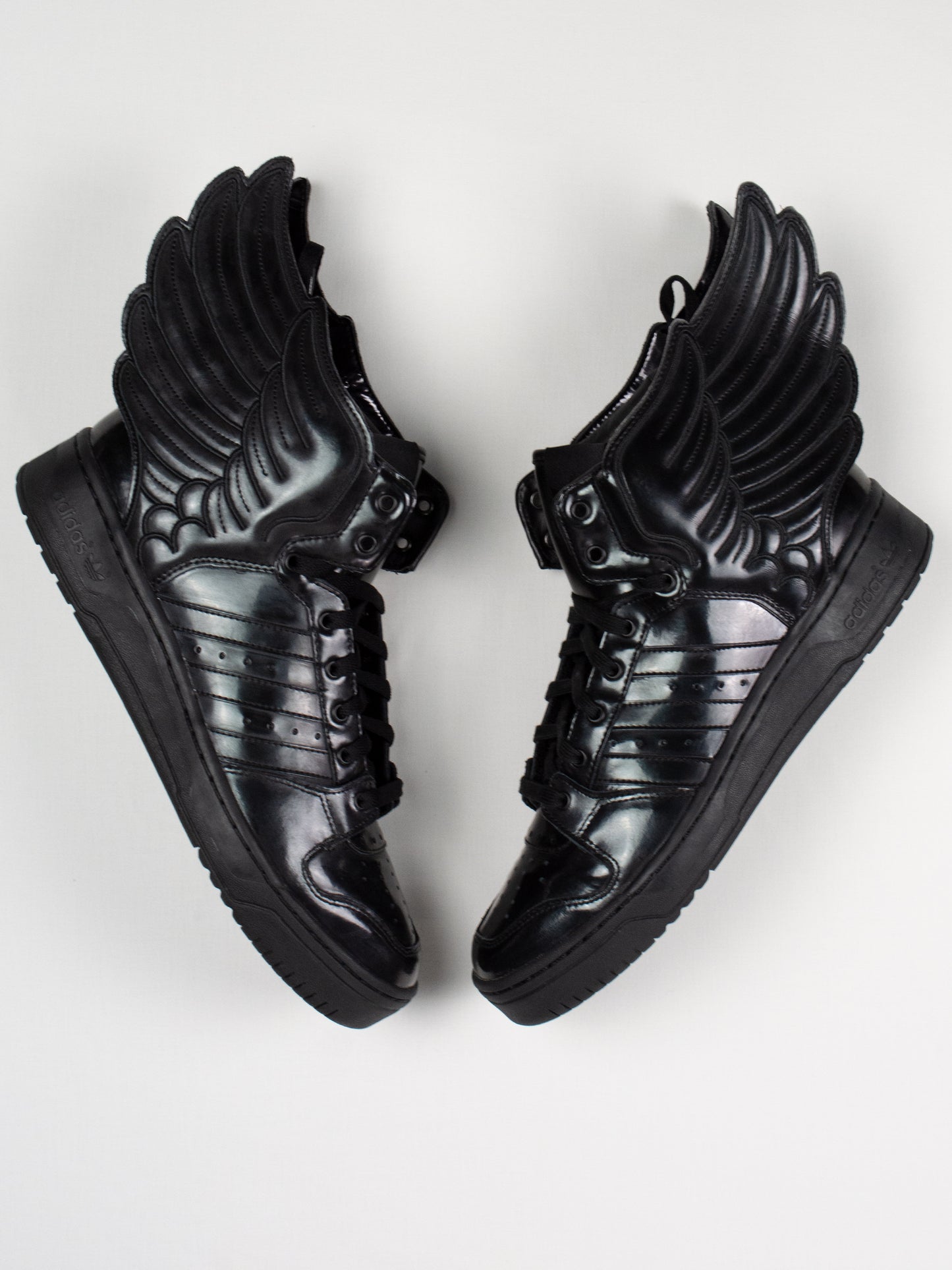 adidas Originals by Jeremy Scott - S/S 2013 - JS Wings 2.0 "Patent Black" - size 46