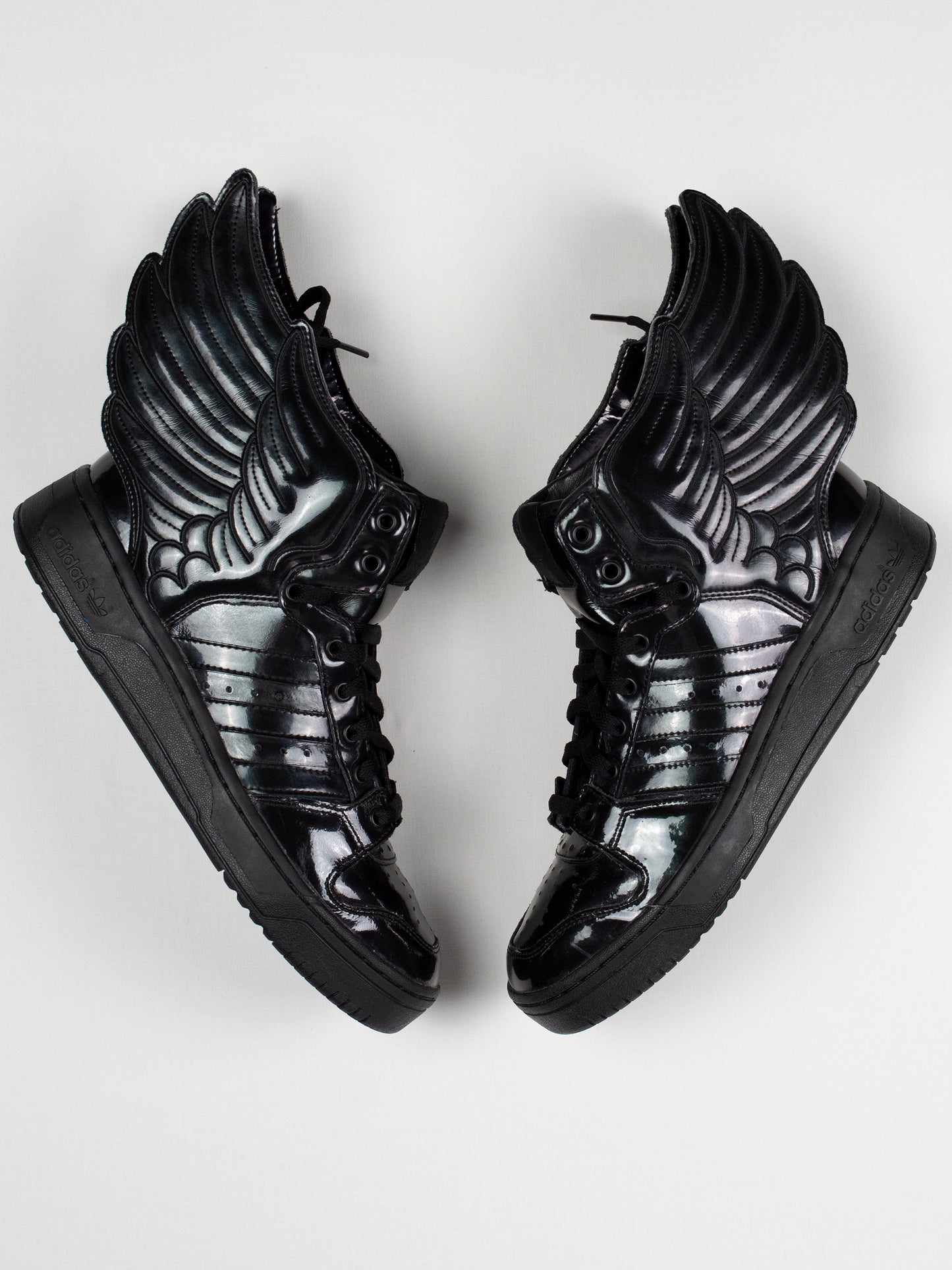 adidas Originals by Jeremy Scott - S/S 2013 - JS Wings 2.0 "Patent Black" - size 42