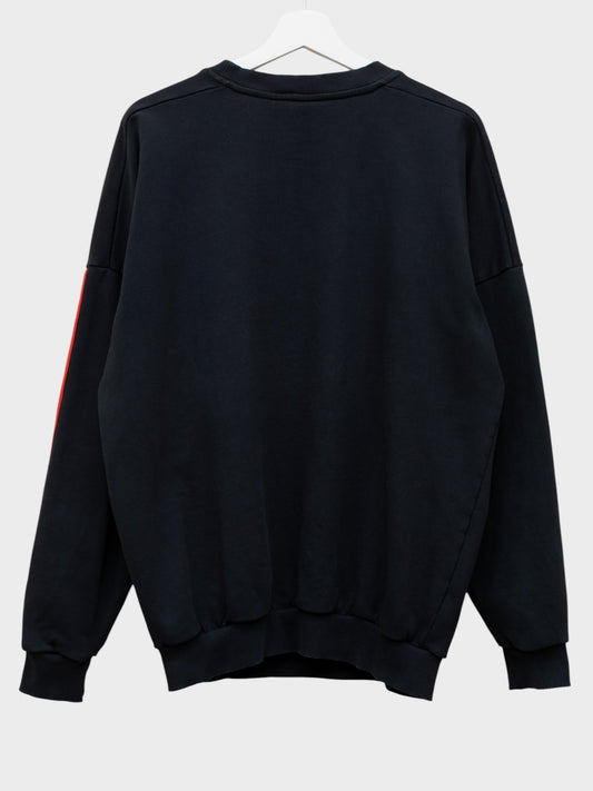Adidas X Gosha Rubchinskiy - A/W 2017 - logo crewneck sweatshirt (black) - size M