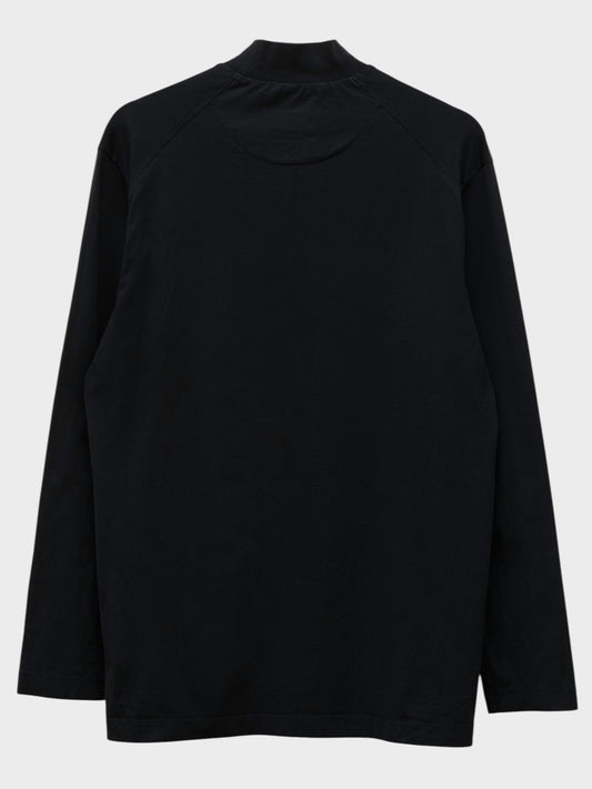 Y-3 - S/S 2021 - Classic Mock Neck Long Sleeve Tee (black) - size S