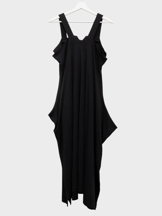 Y's - wide cotton dress with pockets - size 2