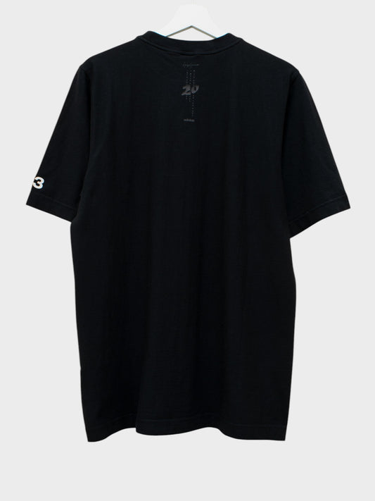 Y-3 - S/S 2022 - 20th Anniversary Short Sleeve Center Front Stripes Tee - size S