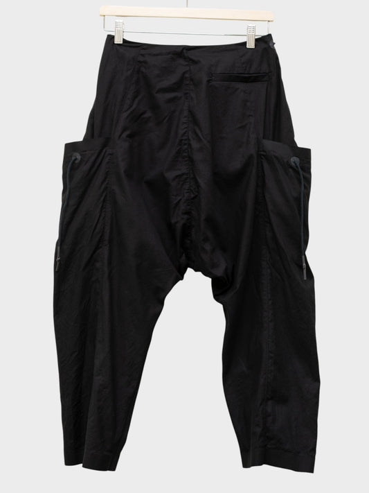 Y-3 - S/S 2017 - low crotch technical pants - size S