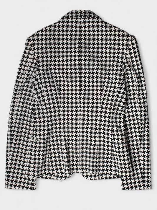 Junya Watanabe - S/S 2010 - houndstooth jacket - size L