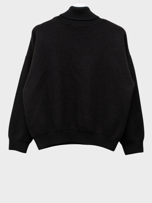 Gosha Rubchinskiy - A/W 2018 - "Enemy" turtleneck sweater (black)