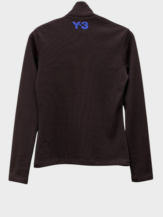 Y-3 - 2000's - shoulder zip turtleneck - size S