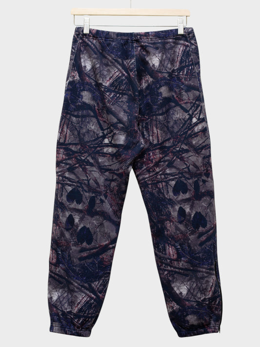 South2 West8 - purple camo sweatpants - size S
