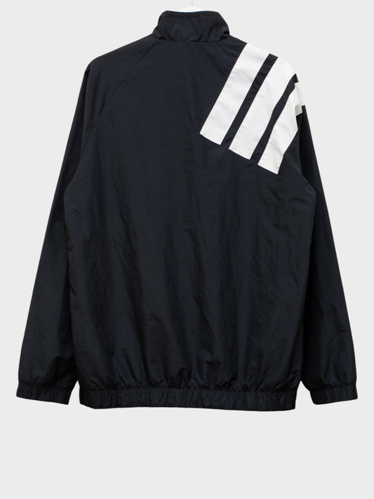 Adidas X Gosha Rubchinskiy - A/W 2017 - "Football" half-zip windbreaker (black) - size M