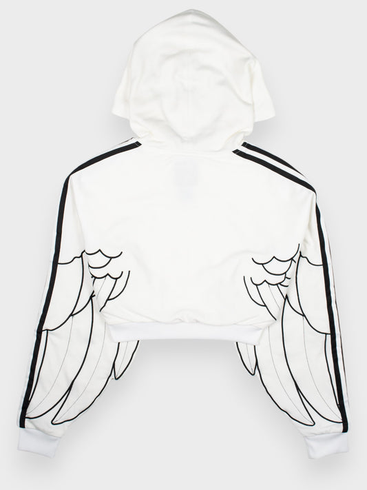 adidas Originals by Jeremy Scott - A/W 2010 - winged hooded track jacket - women's size 36