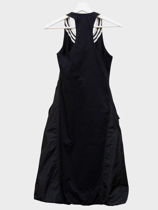 Y-3 - S/S 2008 - nylon cocoon dress (black) - size XS