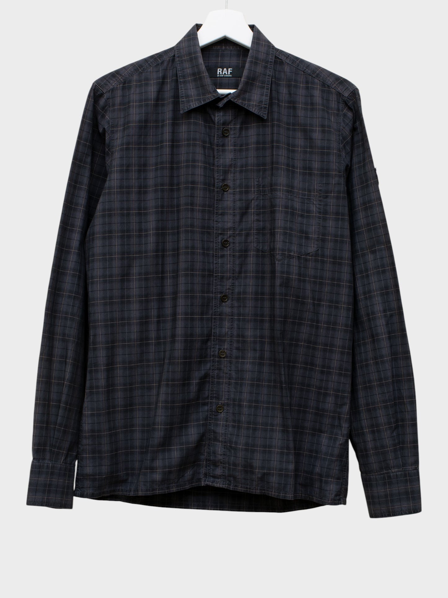 RAF by Raf Simons - A/W 2006 - check shirt - size 48