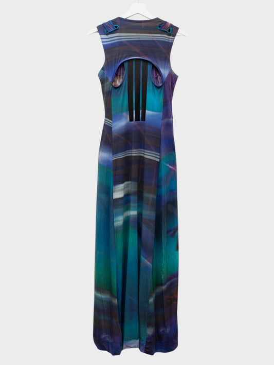 Y-3 - S/S 2017 - allover print dress - size L