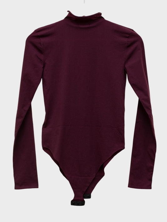 YEEZY Season 5 (2017) - stretch-jersey bodysuit (Oxblood) - size L