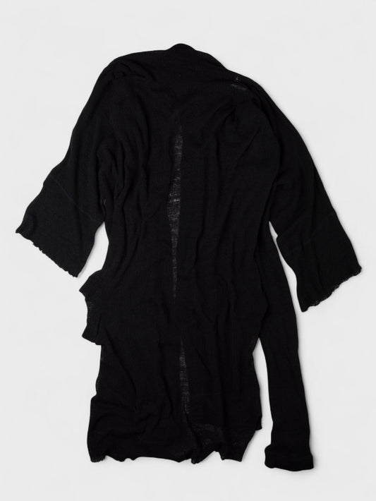 Y's by Yohji Yamamoto - S/S 2004 - deconstructed 4 arms cardigan (black) - size 3