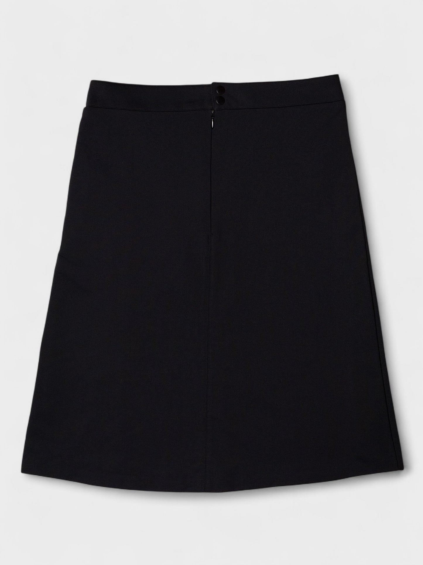 Y-3 - A/W 2006 - three stripes midi skirt (black) - size XS